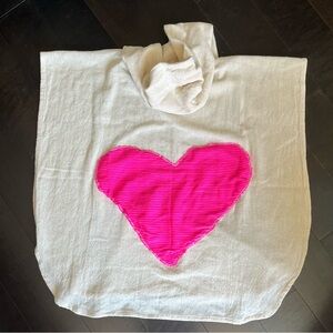 Cotton beach poncho - handmade in Mexico